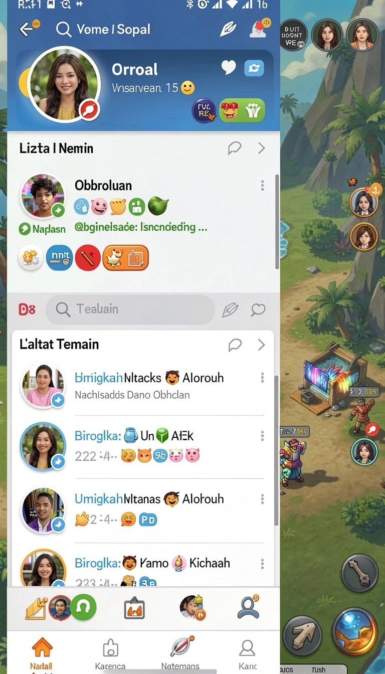 Cuplikan layar menu unduhan depo89 untuk perangkat Android